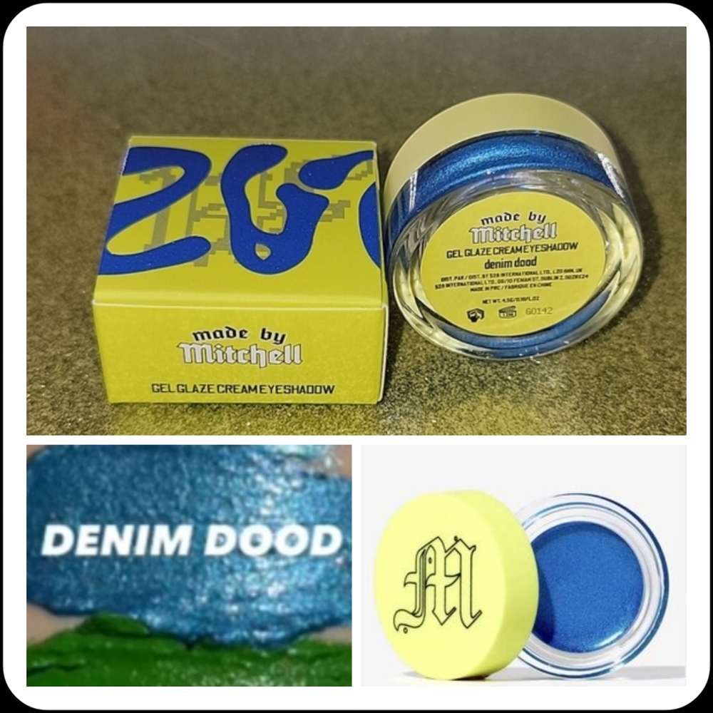 Made By Mitchell Gel Glaze Cream Eyeshadow "Denim Dood"